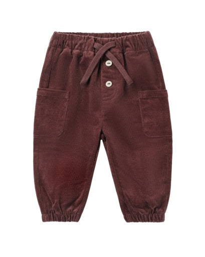 Quincy Mae Luca Pant in Black Cherry