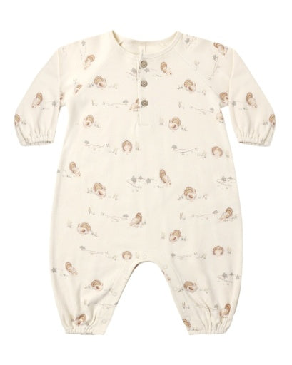 Quincy Mae Henley Bubble Jumpsuit in Turkey