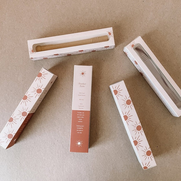 Chewable Charm Magic Teething Want - Slate Sage
