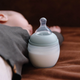 Élhée Anti-Colic 150 ml / 5 oz Clean Silicone Baby Bottle - Ivy Green