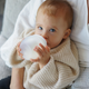 Elhée Anti-Colic 150 ml / 5 oz Clean Silicone Baby Bottle - Milk