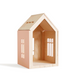 Babai - Large Wooden Dollhouse with Magnets - Pink