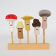 Blabla Kids - Finger Puppet Mushrooms - Set of 5
