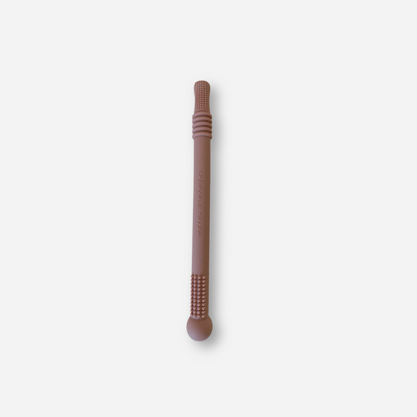 Chewable Charm - Magic Silicone Teething Wand - Rose