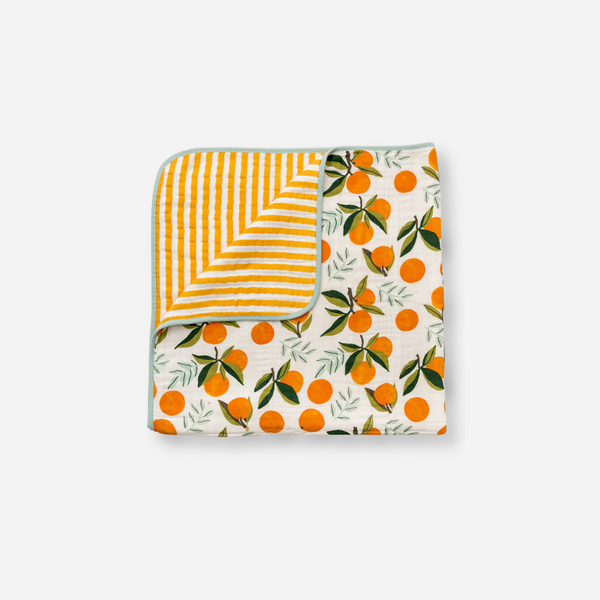 Clementine Kids - Clementine Cotton Muslin Reversible Quilt