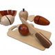 Egmont Heico - Wooden Cutting Fruit and Vegetables Set