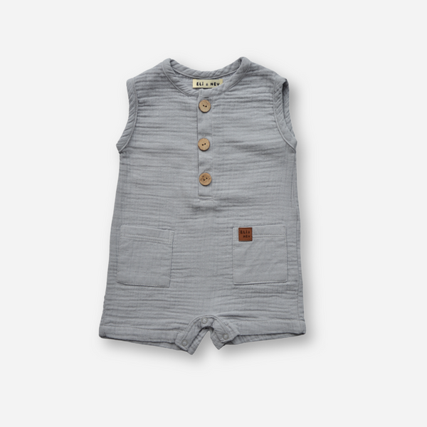 Eli & Nev - Oscar Jumpsuit - Stone Blue