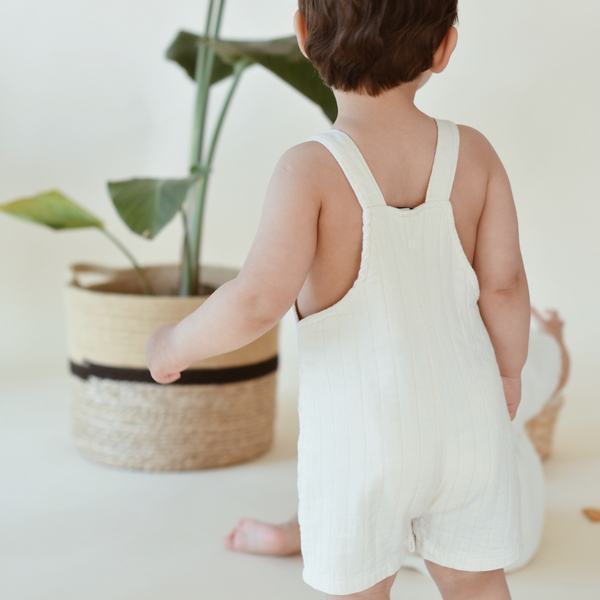 Eli & Nev - Summertime Overalls - Cream