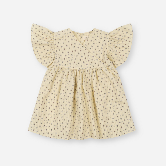 Konges Sløjd - Bitsy Wrap Dress - Point Bleu