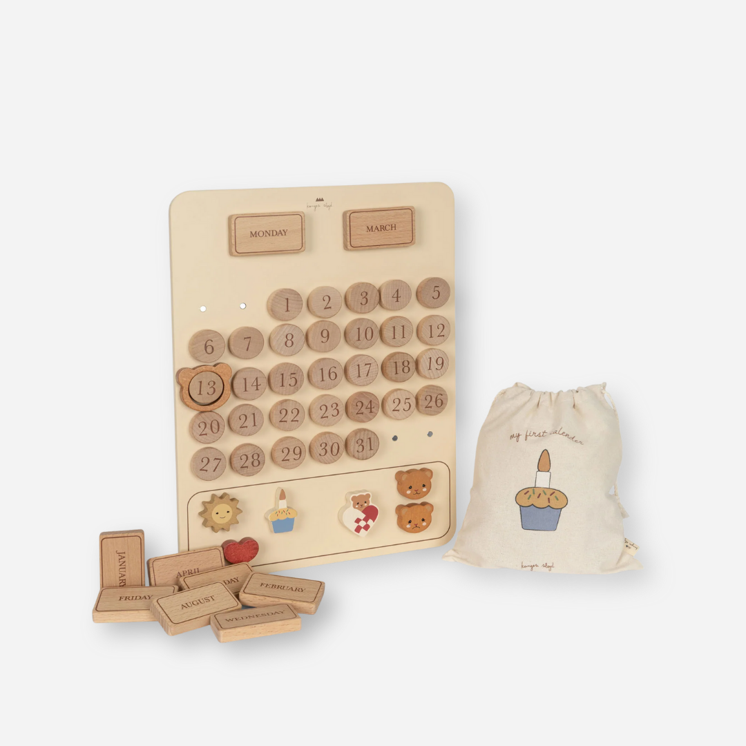 Konges Sløjd - Children's First Wooden Calendar – Dearly