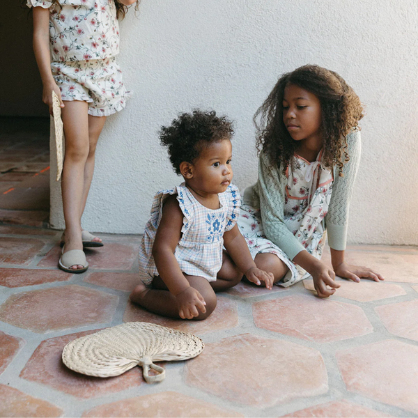 Lali - Flora Romper - Desert Sunset Chex