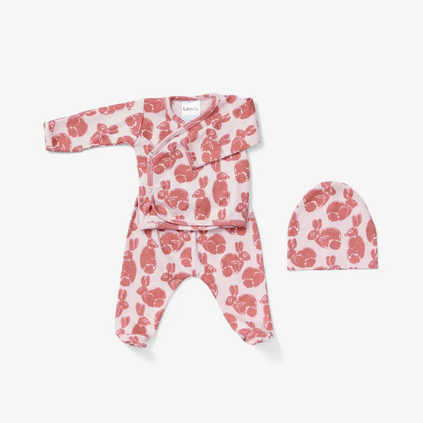Lewis - Lewis is Home - Bunny Take-Home Outfit - Rosewood