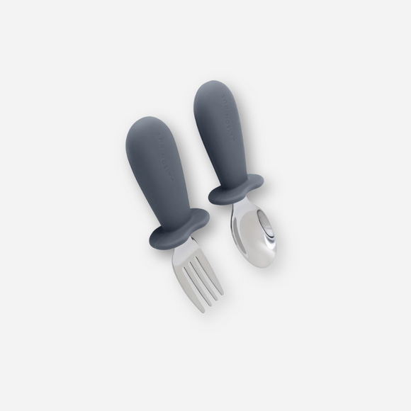 Maison Rue - Otis Silicone and Stainless Steel Utensils - Slate