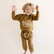 Makemake Organics - Organic Cotton Jogger Pants - Walnut Solid
