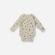 Makemake Organics - Organic Cotton Kimono Onesie - Oaknut