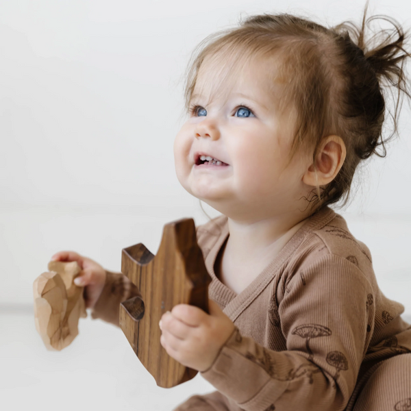 Makemake Organics - Organic Cotton Kimono Onesie - Wildwood