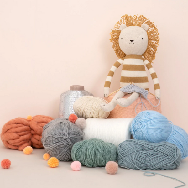 Meri Meri - Angus Small Lion Stuffed Animal Toy