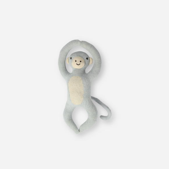 Meri Meri - Soft Monkey Baby Rattle