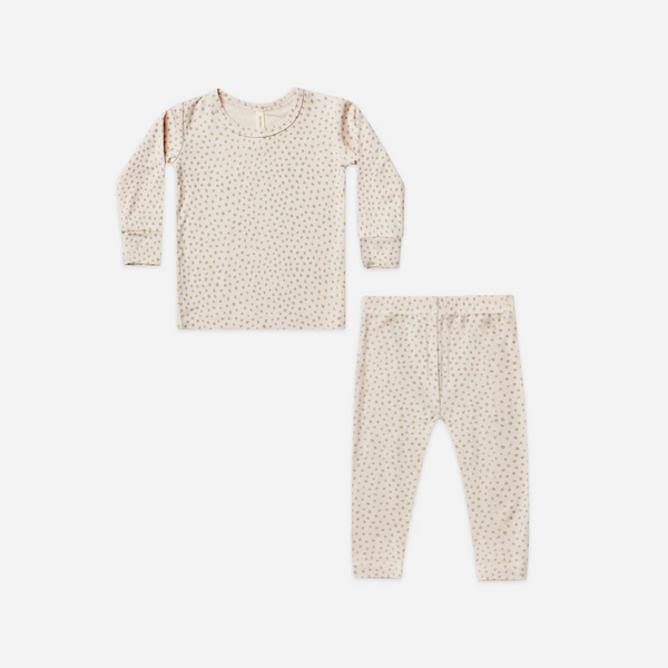 Quincy Mae - Bamboo Pajama Set - Speckles