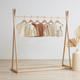 Quincy Mae - Woven Short - Latte / Clay Stripe