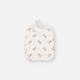 Rose in April - Large Cotton Terry Bib - Cat / Ecru