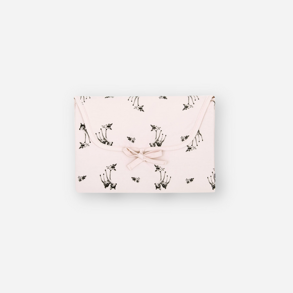 Rose in April - Portable Changing Mat - Fawn