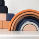 SABO Concept Wooden Rainbow Mini Stacking Toy - Desert Night