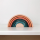 SABO Concept Wooden Rainbow Mini Stacking Toy - Tropics