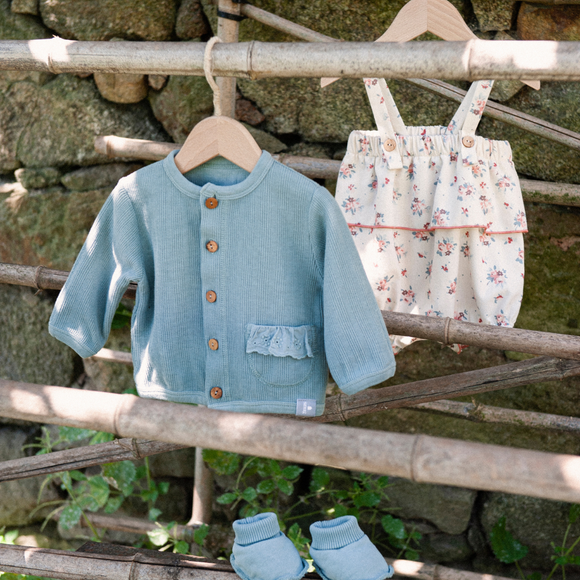 Snug - Organic Floral Bubble Romper