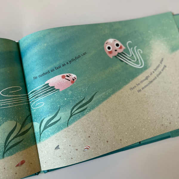 Spencer and Vincent, the Jellyfish Brothers by Tony Johnston, Illustrated by Emily Dove - Hardcover Book