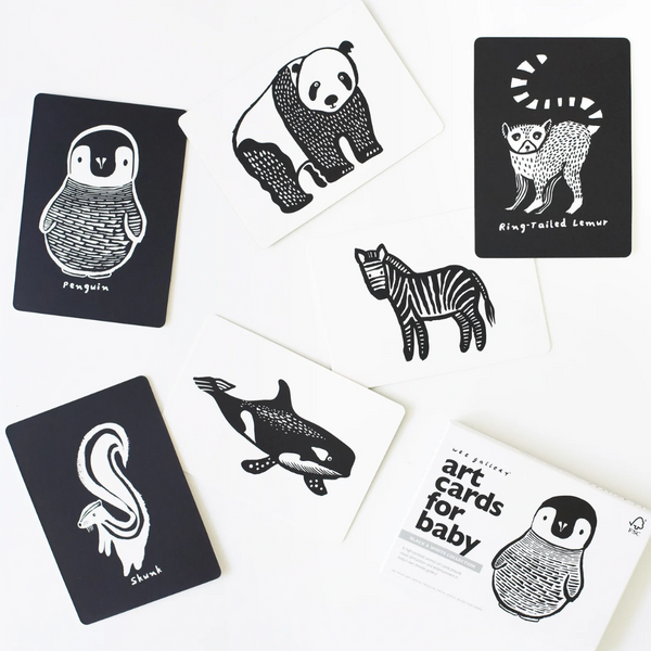 Wee Gallery - Black and White High Contrast Art Cards