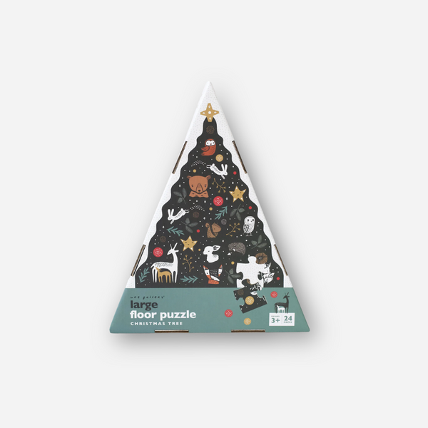 Wee Gallery - Christmas Tree Floor Puzzle
