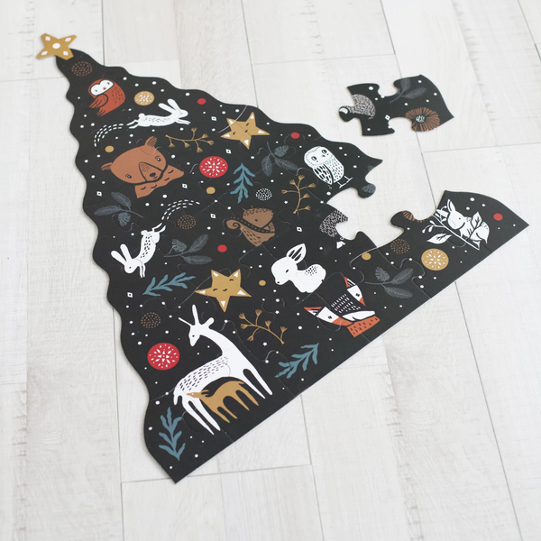 Wee Gallery - Christmas Tree Floor Puzzle