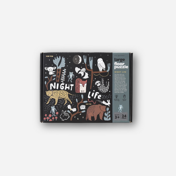 Wee Gallery - Night Life Floor Puzzle