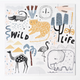 Wee Gallery - Wild Life Floor Puzzle