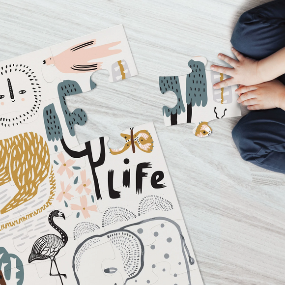 Wee Gallery - Wild Life Floor Puzzle