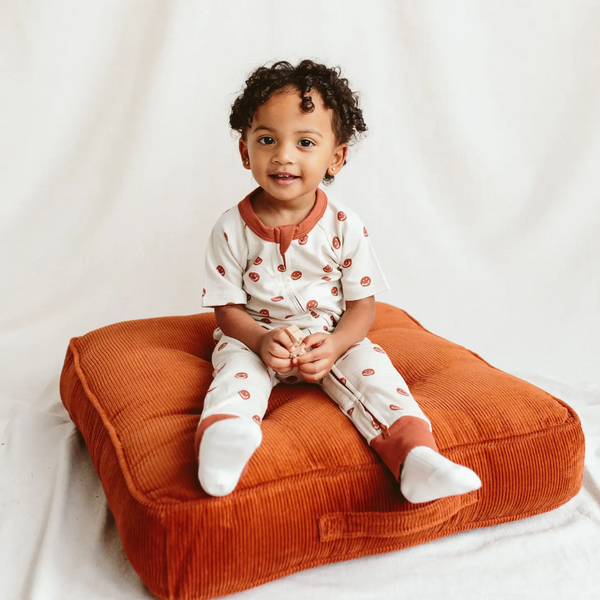 goumikids - Viscose Bamboo Organic Cotton Zipper One-Piece - Happy Dot