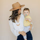 Chewable Charm Silicone and Wood Austin Teething Necklace - Moonstone
